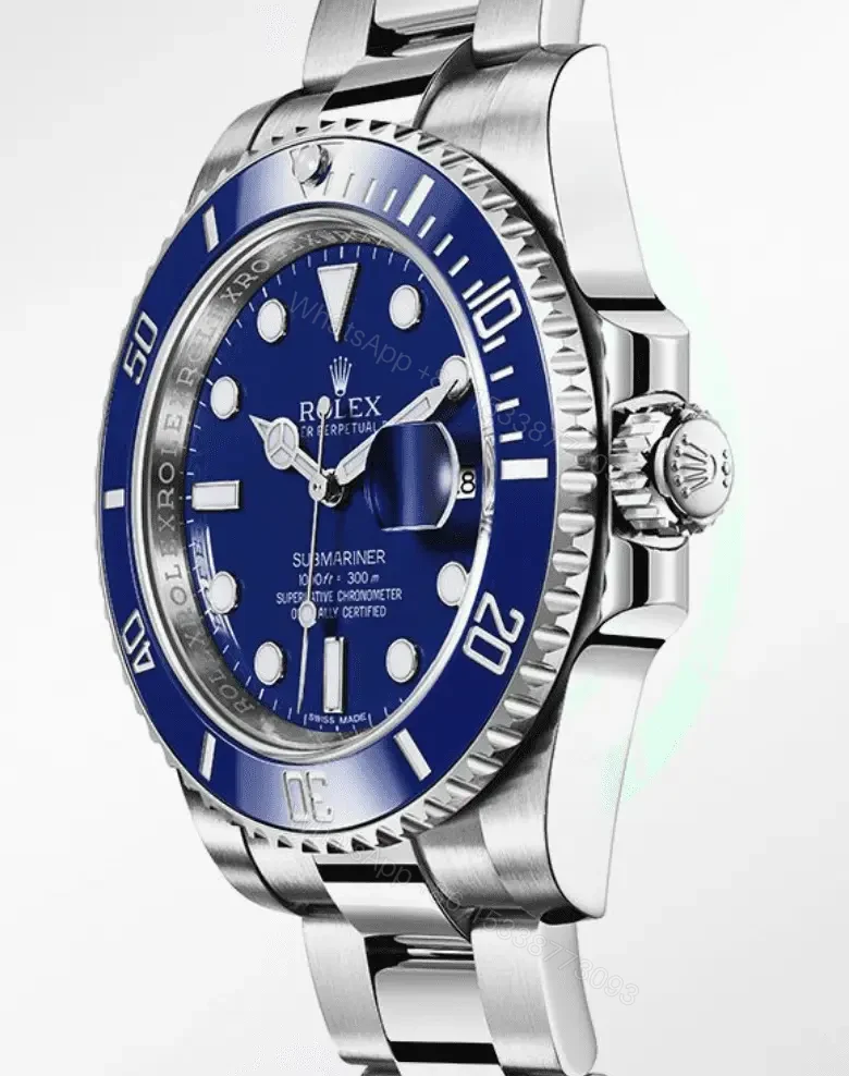 View 2 of Replica Rolex Submariner – Silver/Blue