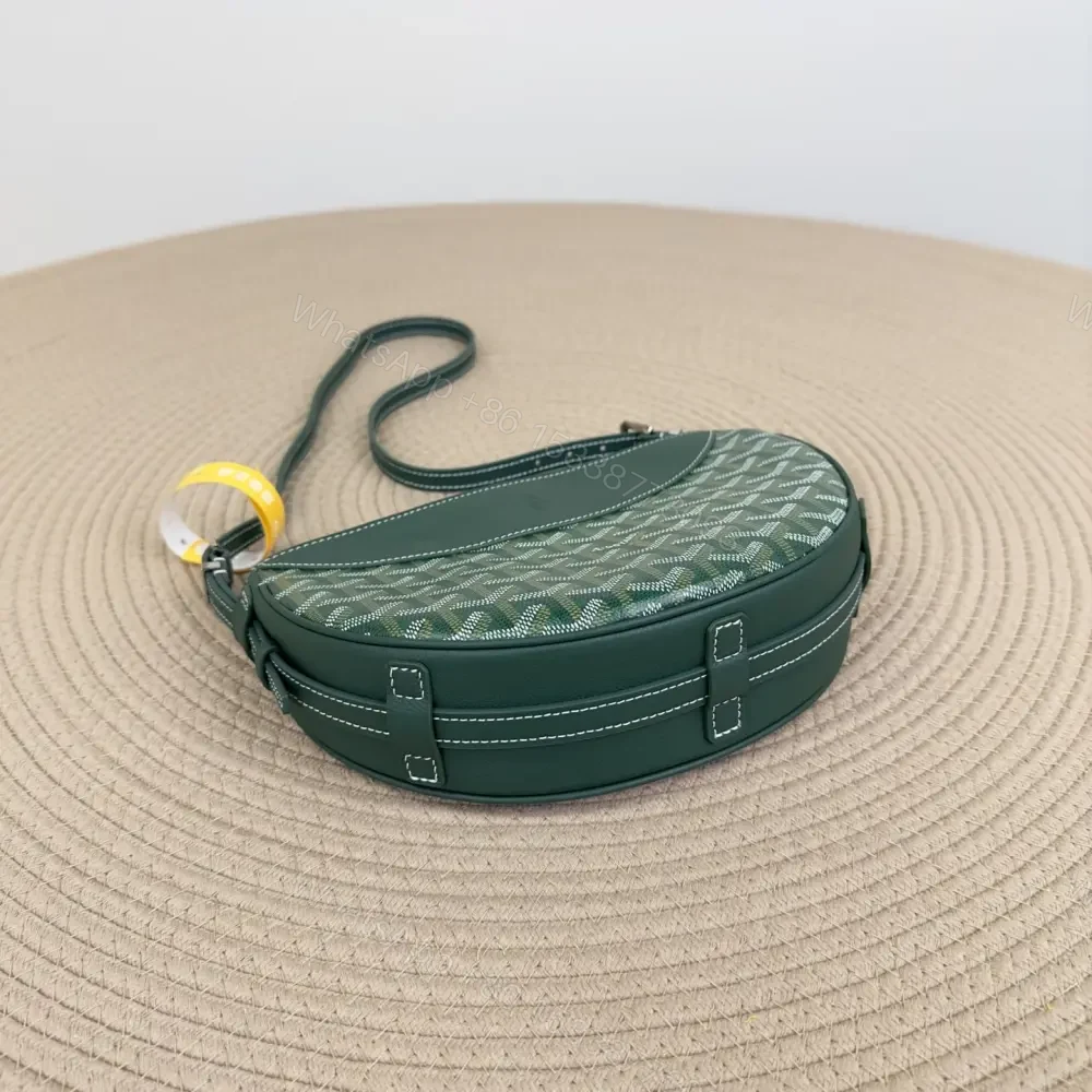 View 4 of 高仿Goyard*09CL09P單肩半月包綠色免檢版