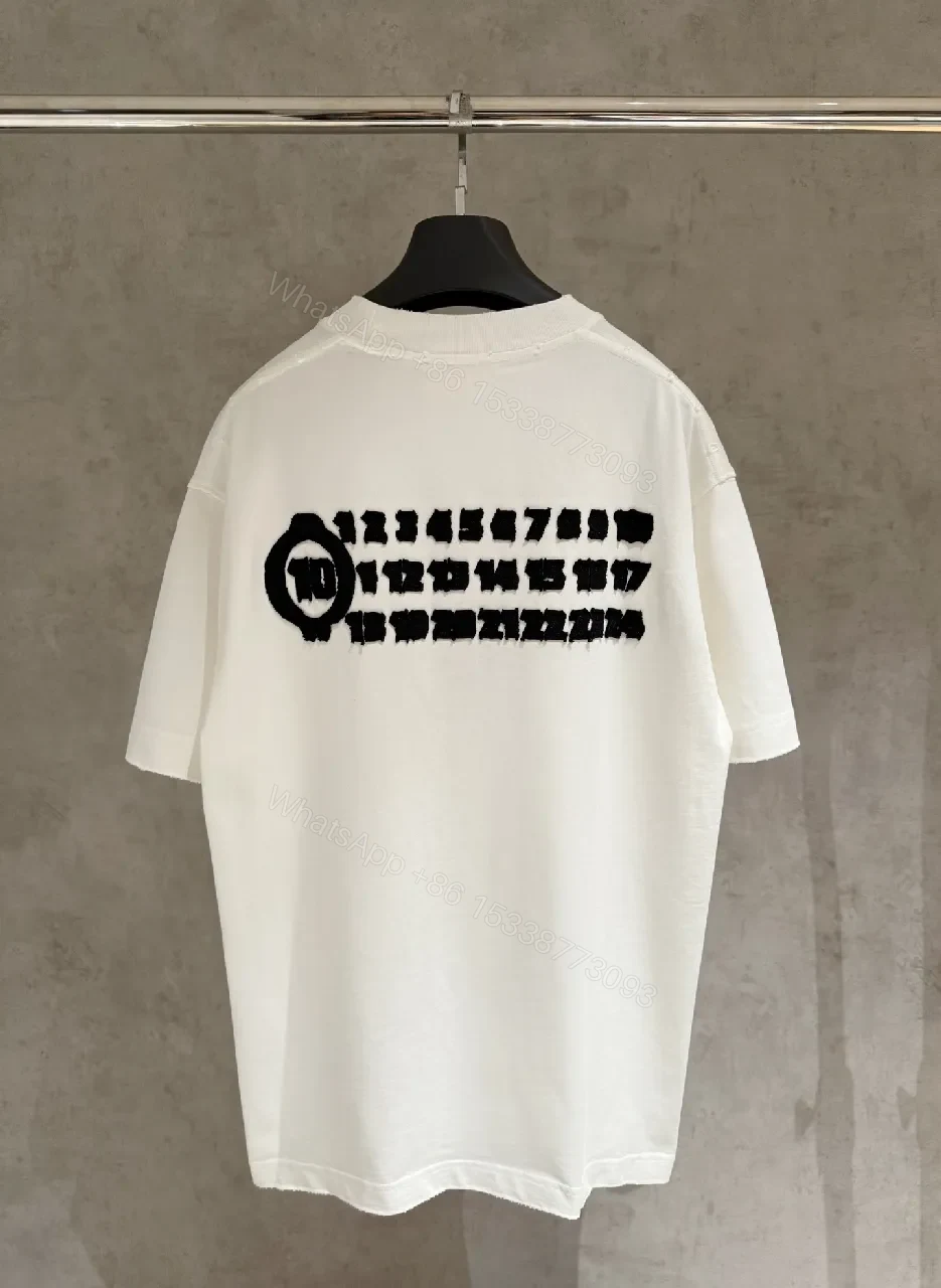 View 2 of Relaxed White Tee + Cotton Jersey + Minimalist + Embroidered Logo + T-Shirt