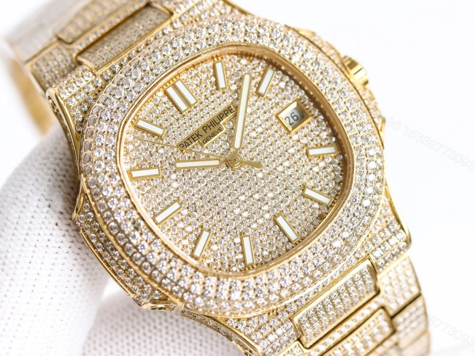 View 3 of Patek Philippe Nautilus 5711 Yellow Gold Super Clone