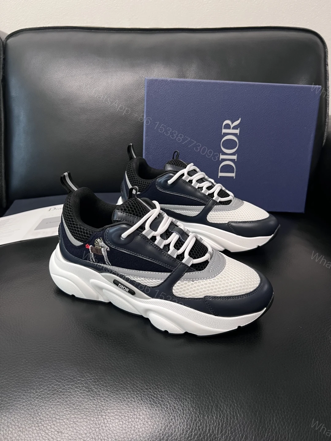 Dior 高仿網面透氣運動鞋 輕量舒適休閒跑步鞋 — view 1