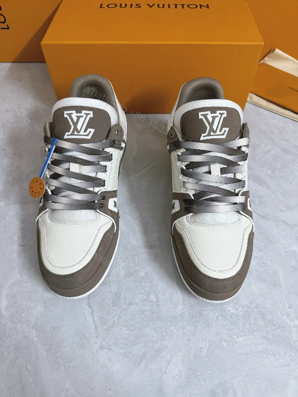 View 7 of Chic Hybrid High-Top Sneaker with Textured Leather