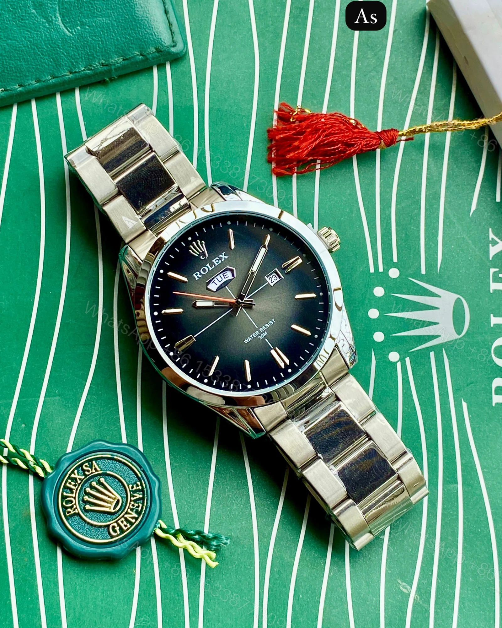 View 5 of First Copy Rolex Day-Date Men’s Watch – Premium Working Solid Model