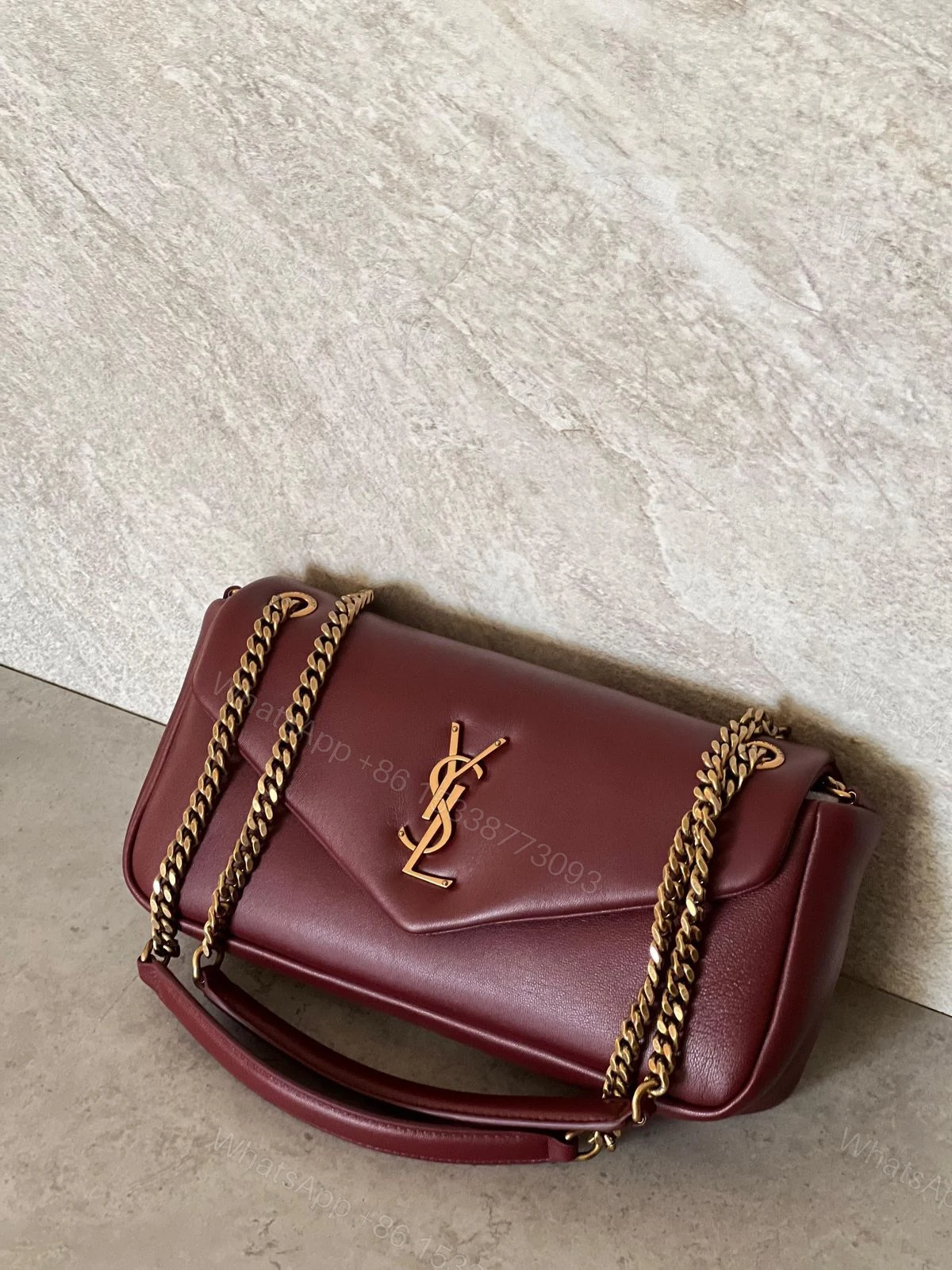 View 4 of YSL Saint Laurent Calypso Shoulder Bag First Copy | AAA+ Replica Designer Bag