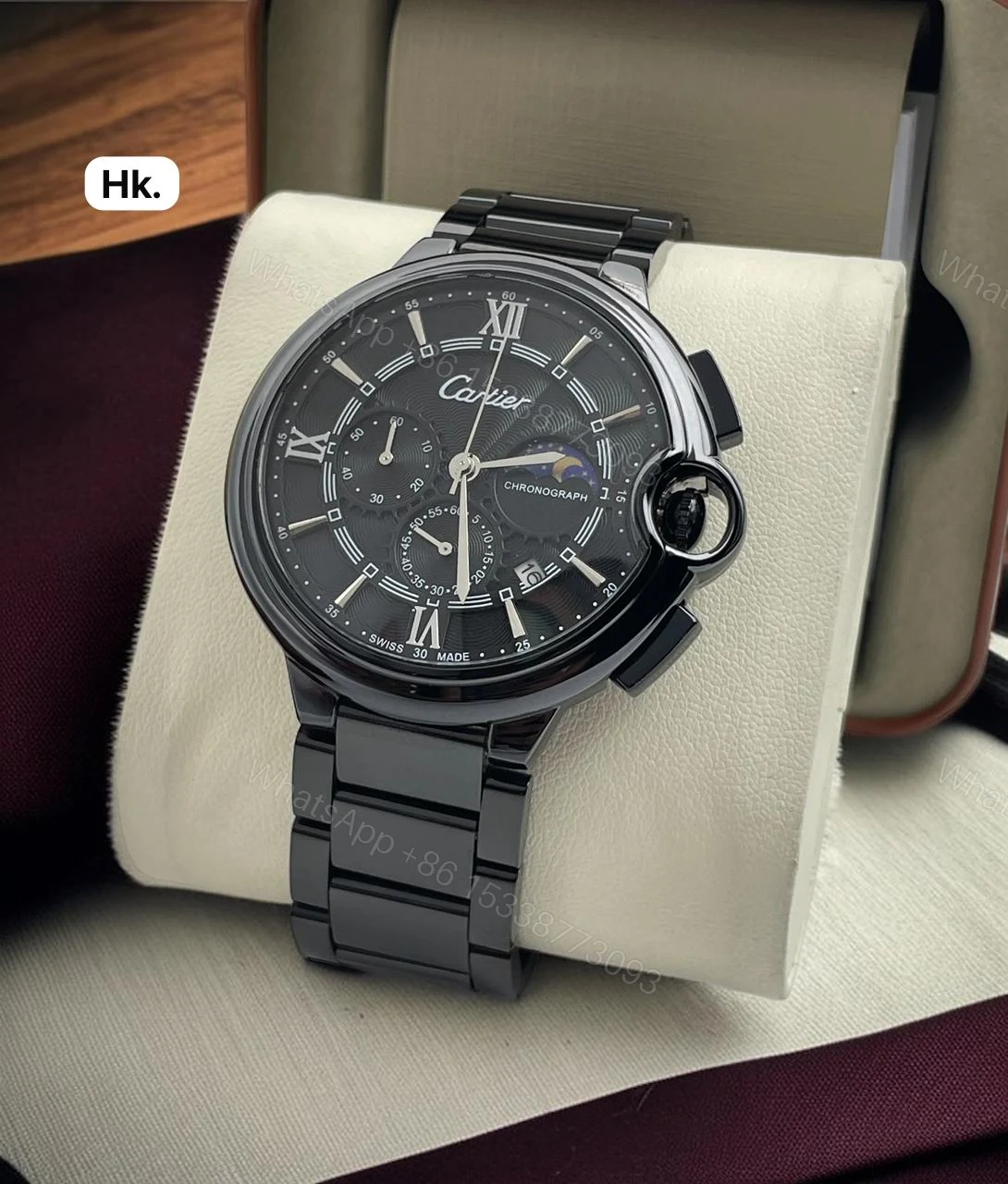 View 4 of FIRST COPY Cartier for Men 7AA Premium Only
