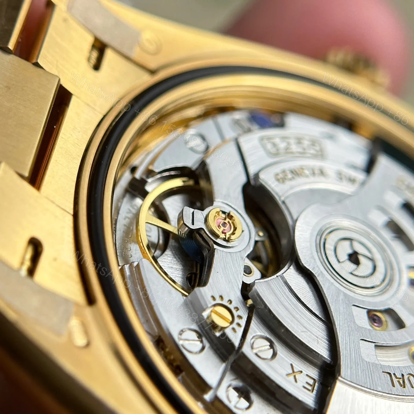 View 13 of Superclone Rolex Day-Date Champagne Diamond Dial 128238-0132 36 mm