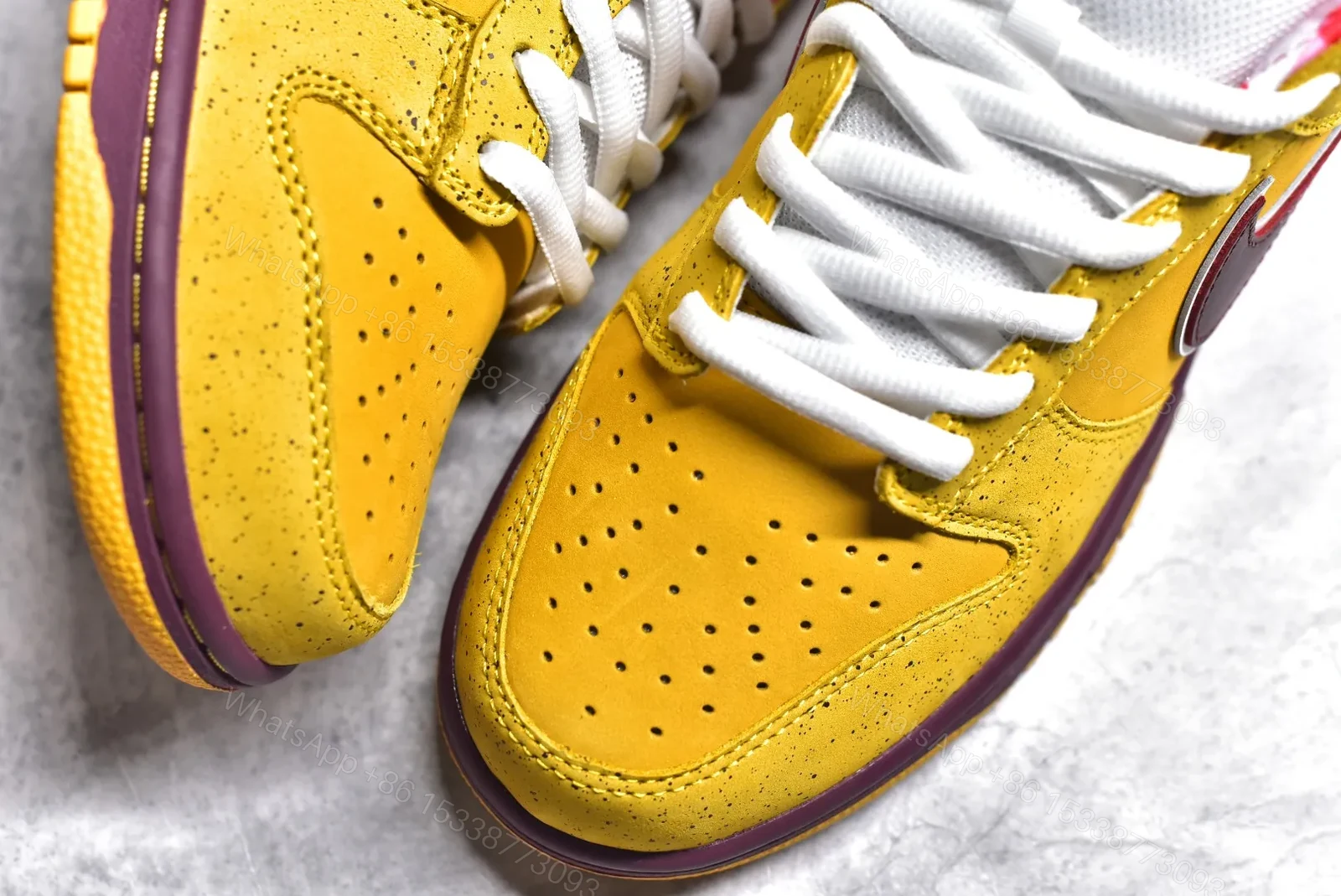 View 4 of Nike Dunk SB Low Yellow Lobster Replica