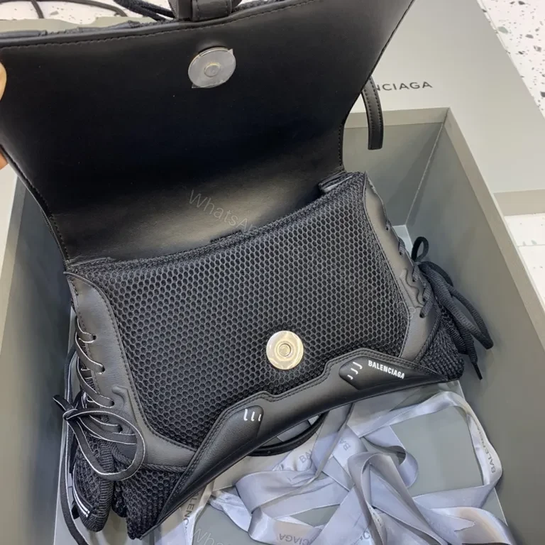 View 4 of Architectural Black Leather Tote: Precision Everyday Carry
