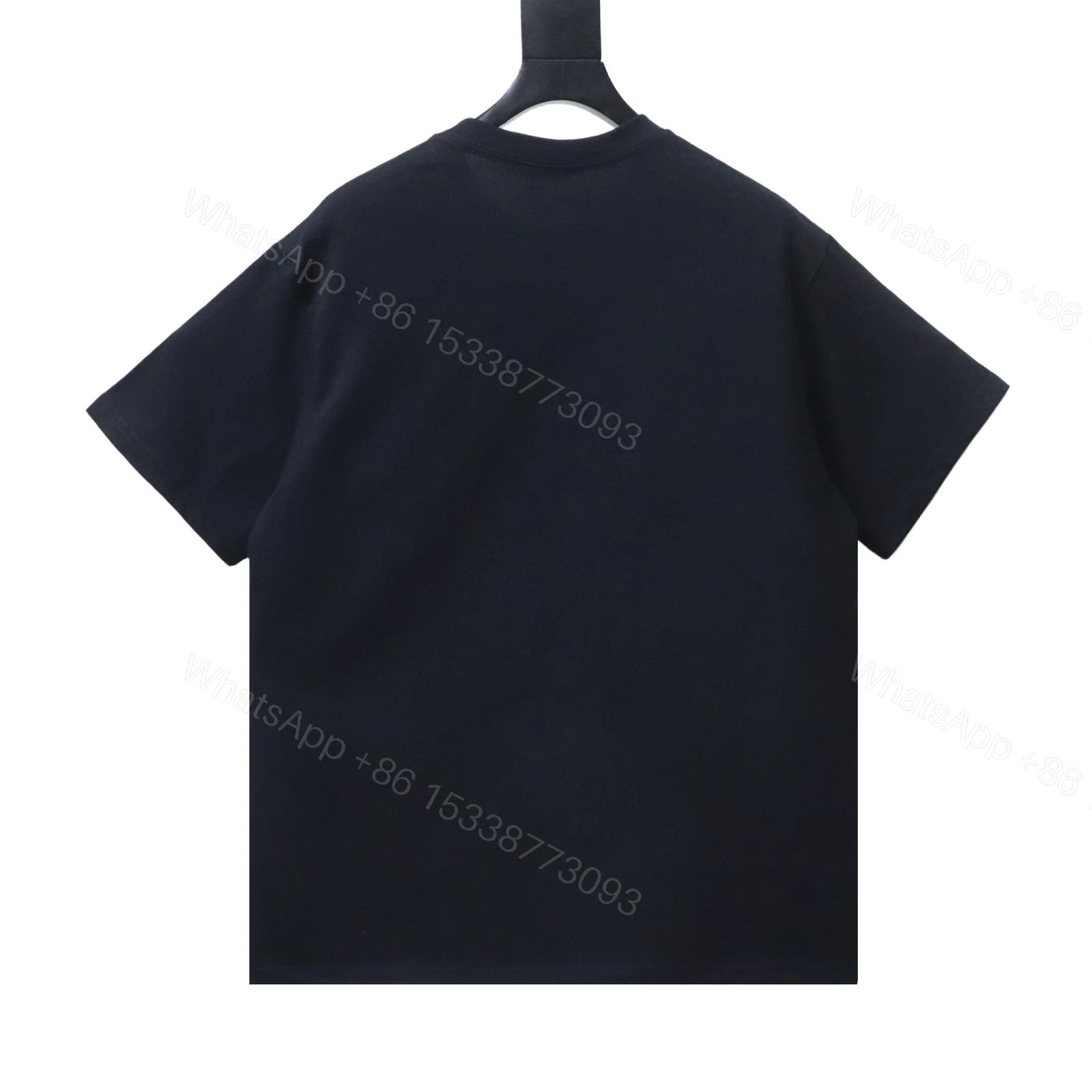 BAPE check-pattern ape head letter print short-sleeved T-shirt in black — view 2