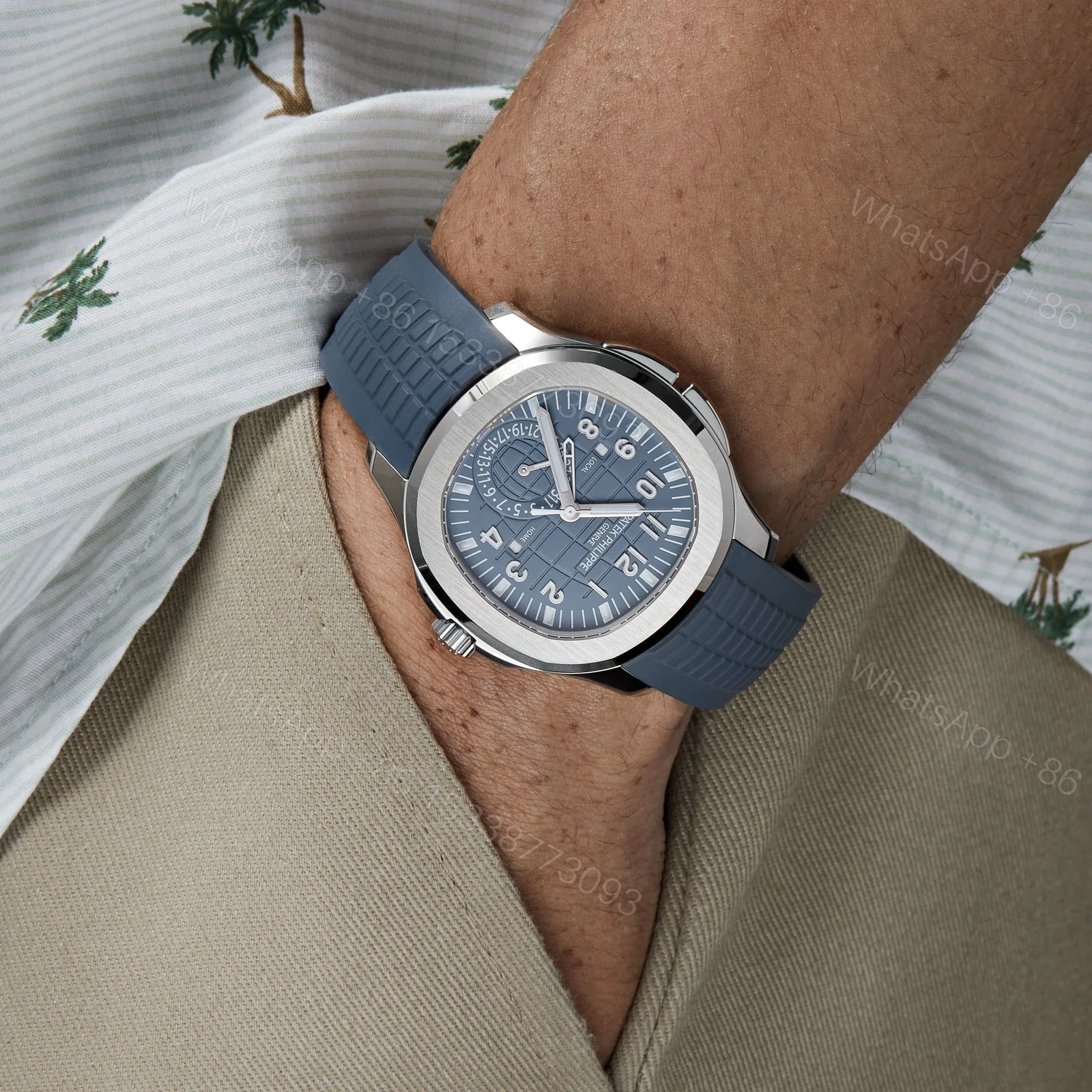 View 2 of Patek Philippe 5164G Aquanaut Super Clone