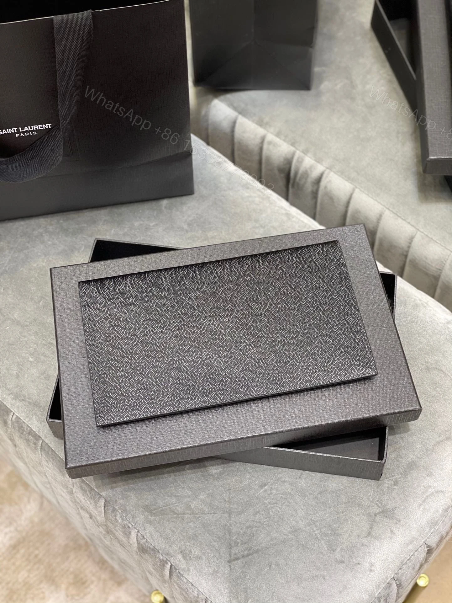 View 3 of Saint Laurent CLUTCH YSL