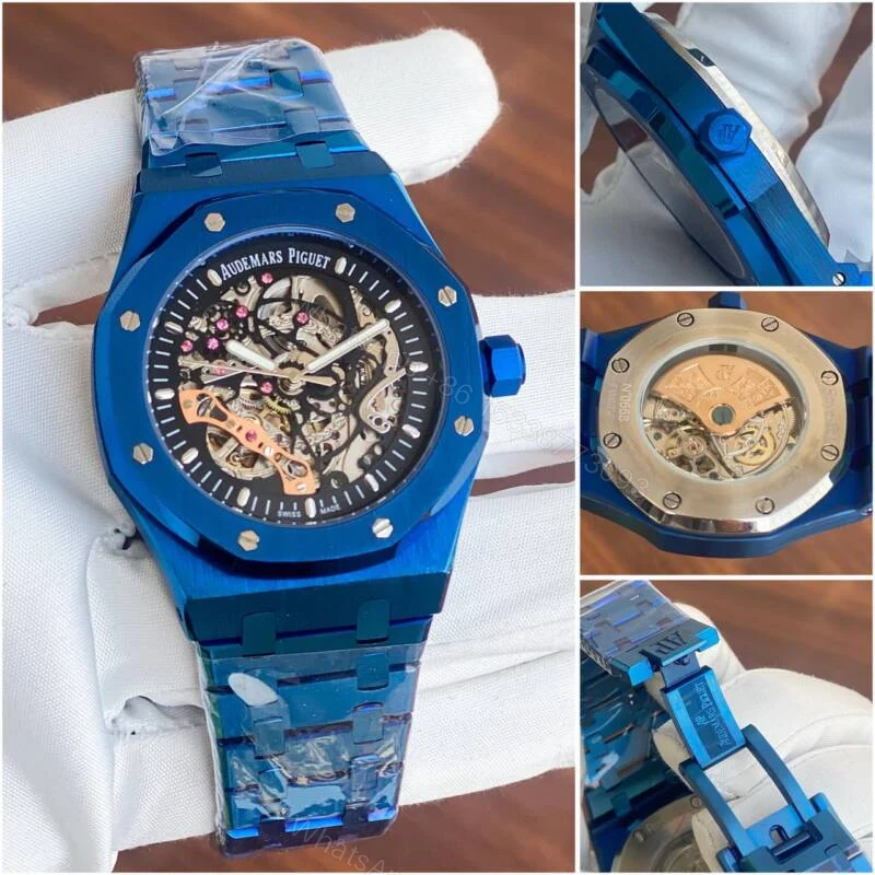 View 2 of Audemars Piguet Royal Oak Jumbo Rose Gold 43mm Automatic