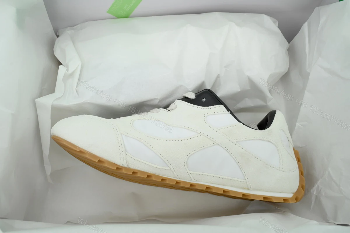 View 7 of Bottega Veneta Orbit Sneaker 'Light Beige' 851621 V3MS2 9166