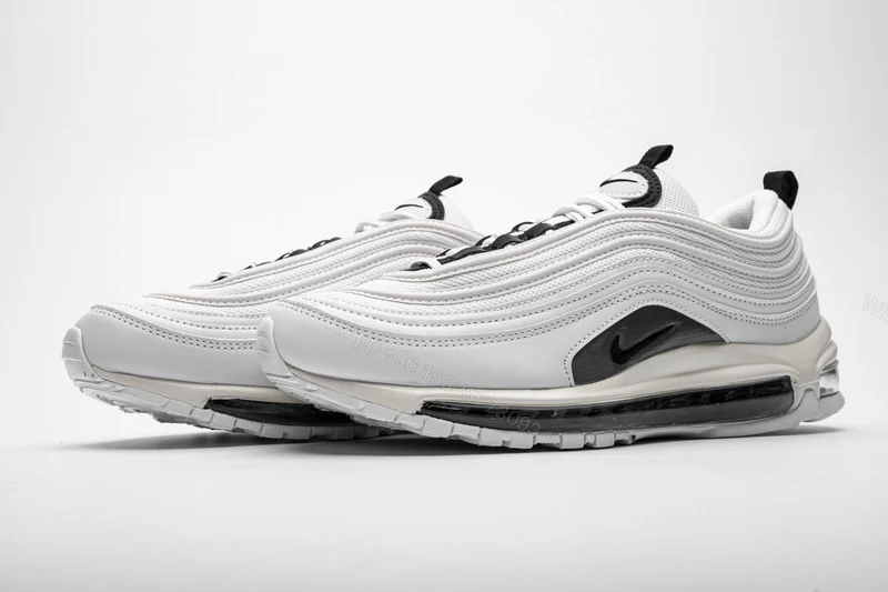 View 7 of Nike Air Max 97 White Black Silver (W) 921733-103