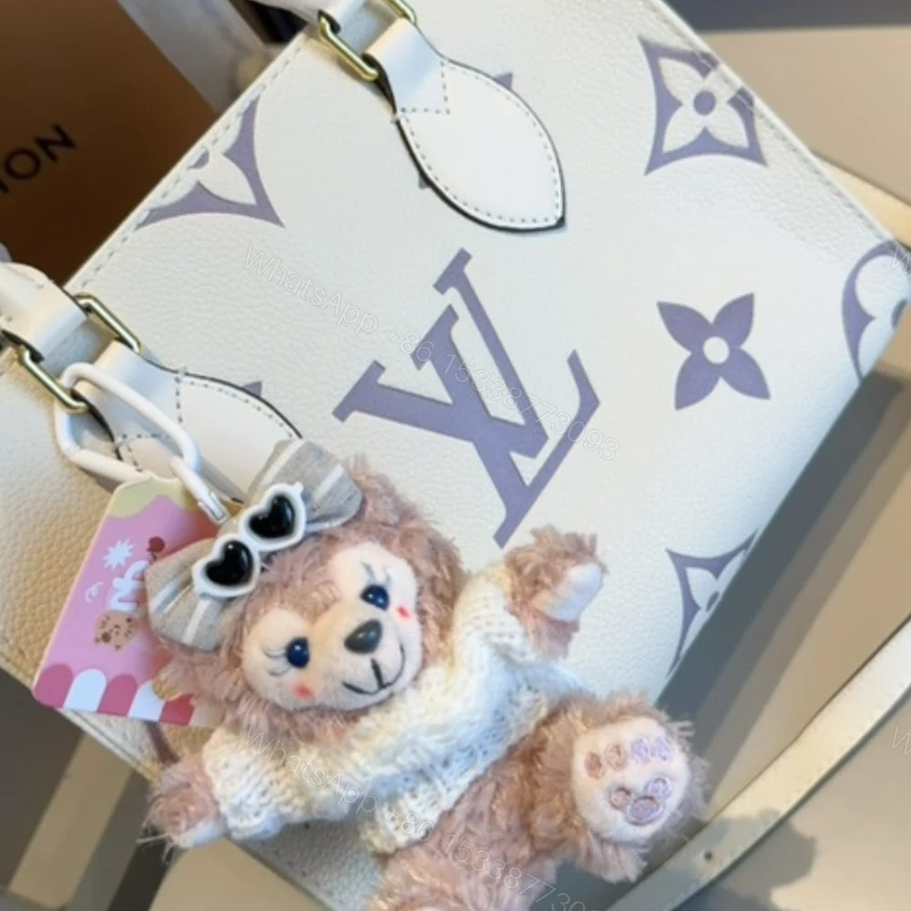 View 5 of Louis Vuitton Onthego PM Dove White 25Cm