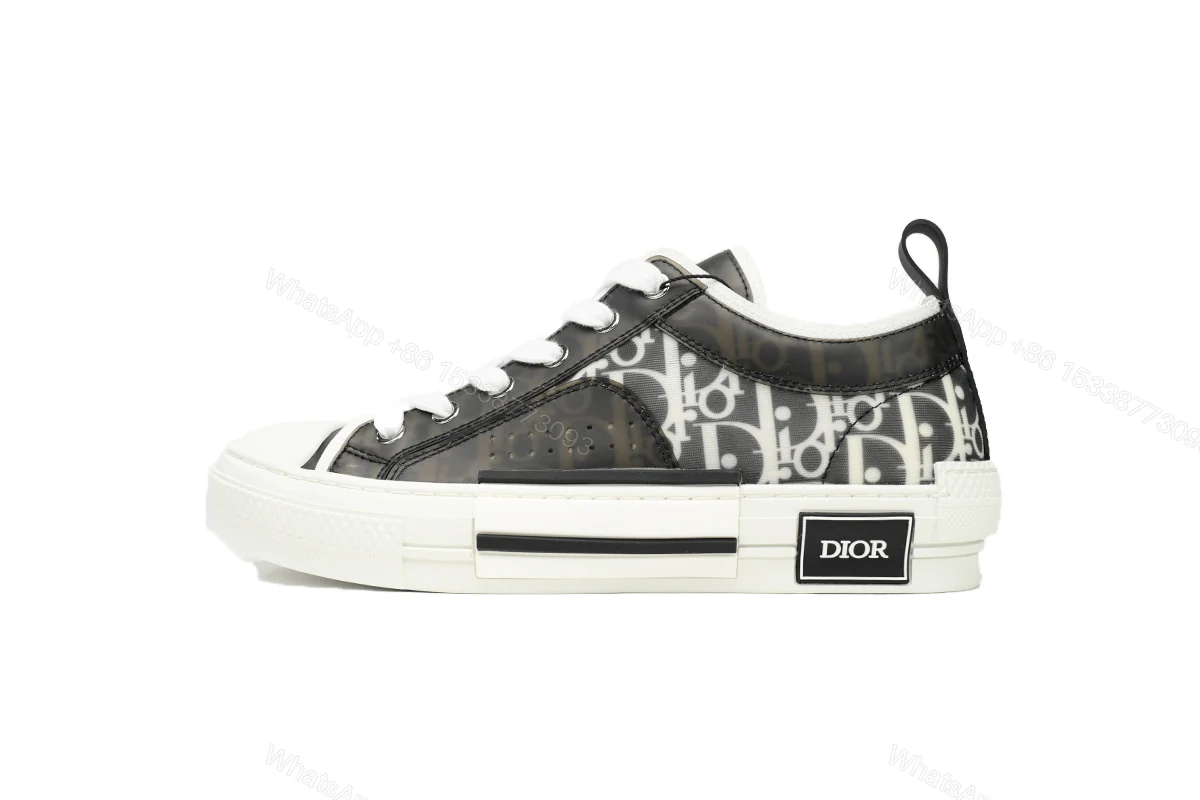 View 9 of Dior B23 HT Oblique Transparency Low Bang Black and White