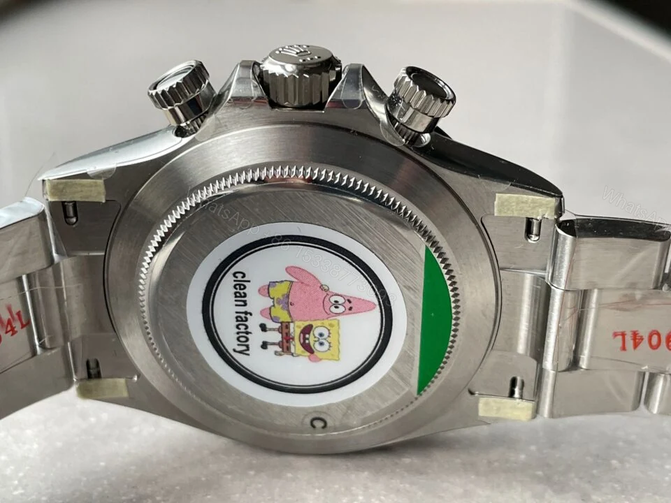 View 12 of Rolex Daytona 116500 DAYTONA 1:1 Best Edition CF 904L SS Case and Black Dial SA4130