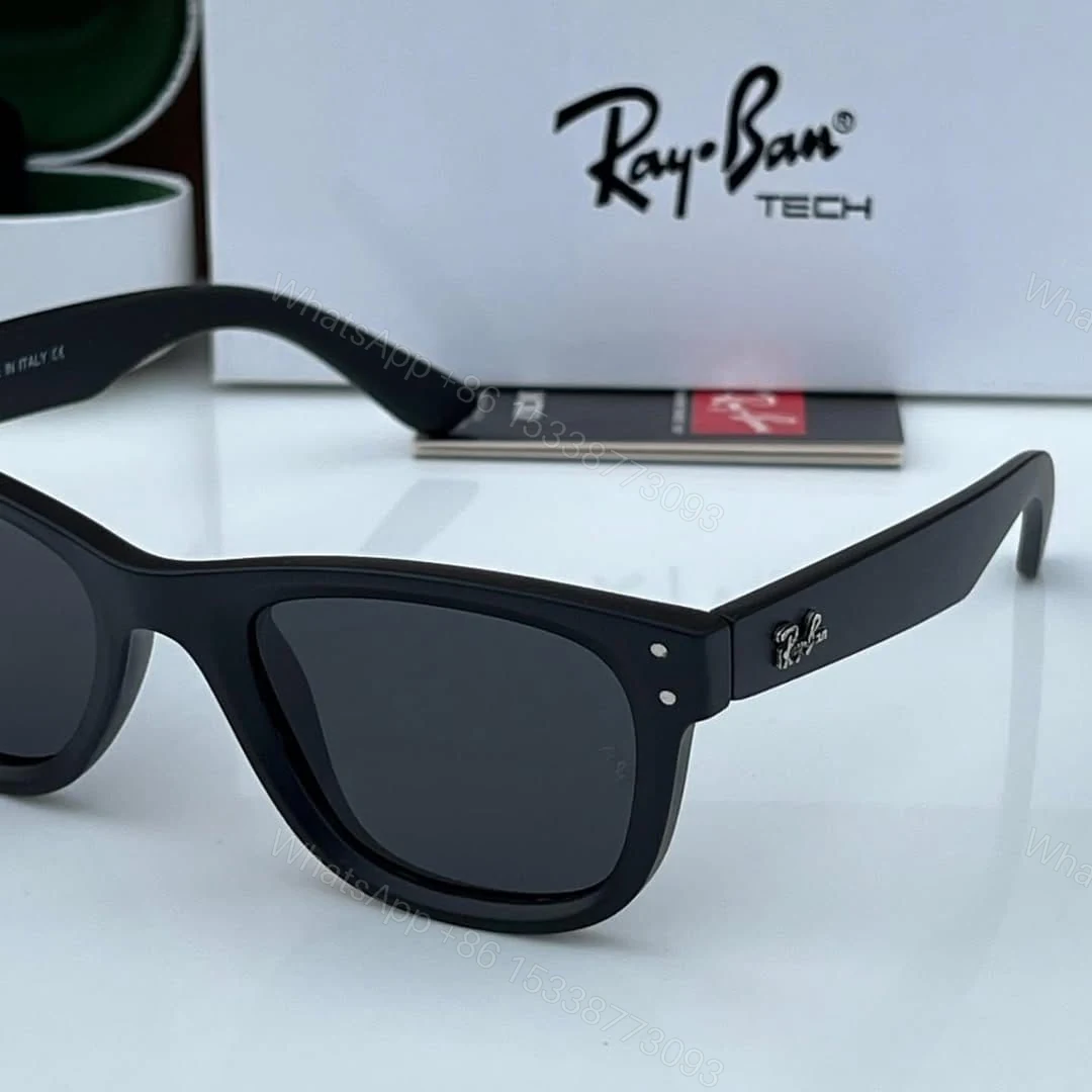 View 5 of Ray-Ban Wayfarer Classic Matte Black Sunglasses