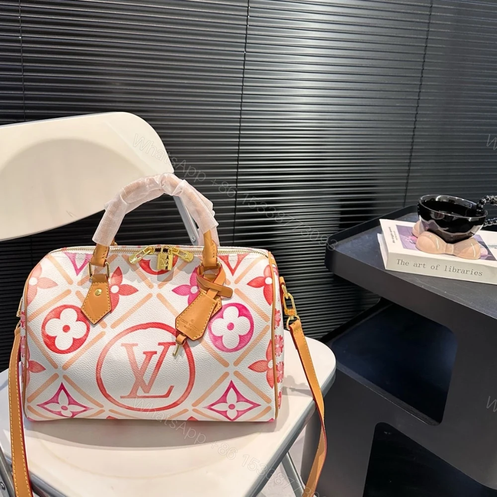 View 2 of Louis Vuitton Speedy Bandoulière 30 Other Monogram Canvas Coral 30Cm M11209