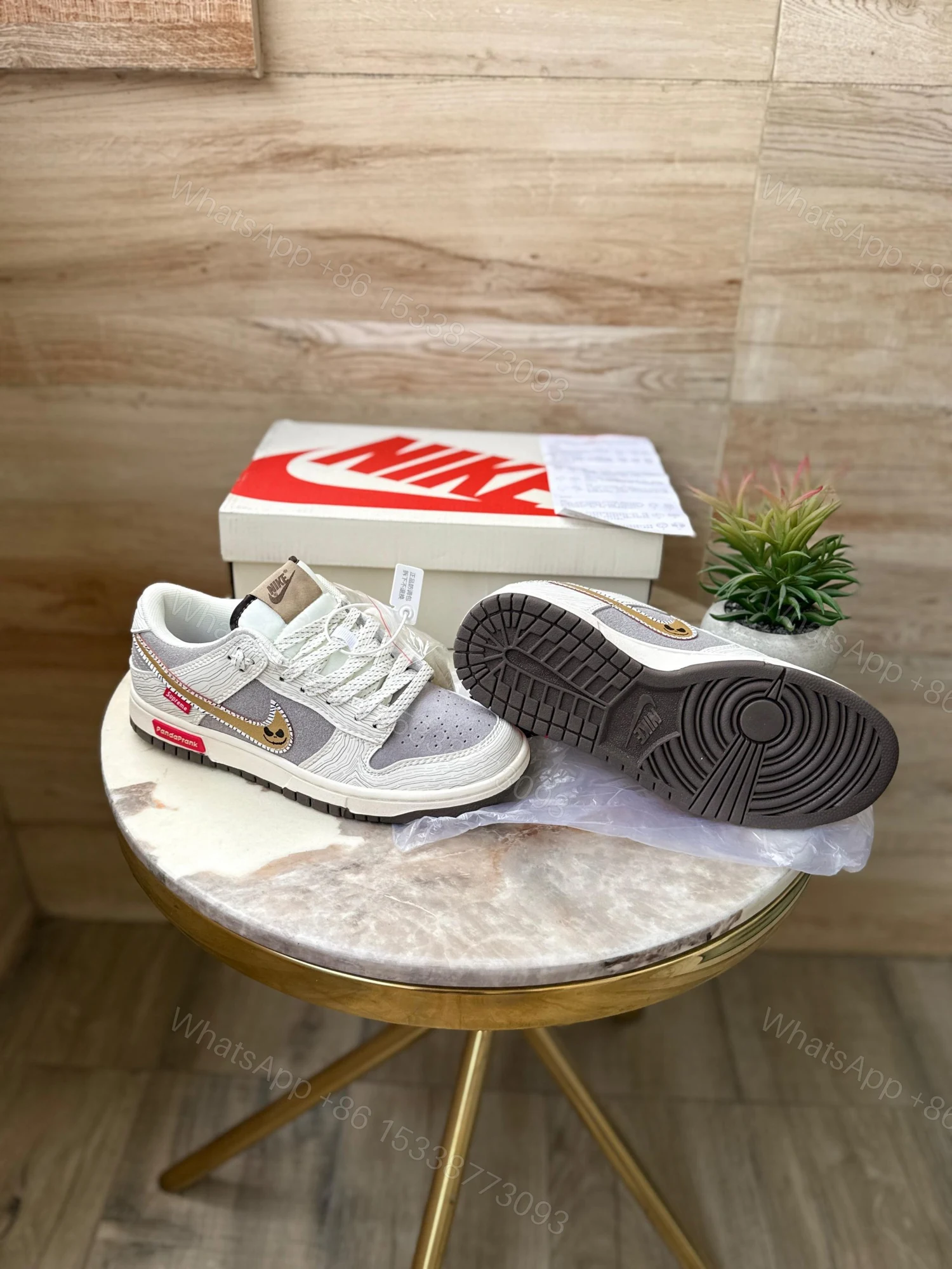 View 5 of FIRST COPY NIKE SB DUNK PANDAPRANK WHITE 2025