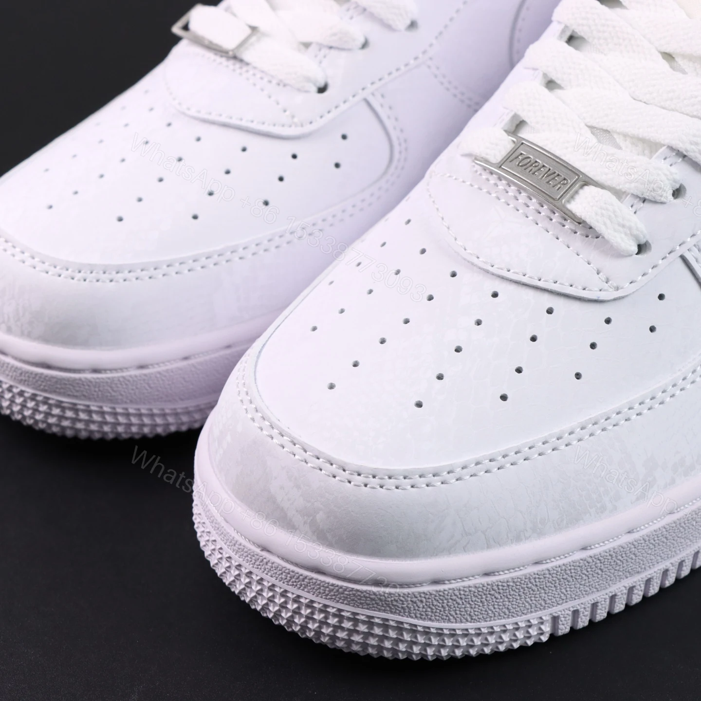 View 4 of Kobe Bryant Air Force 1 Forever White Reps
