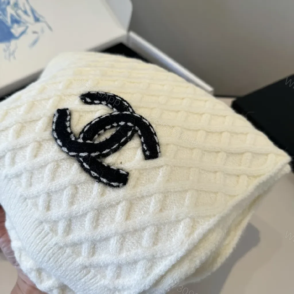 View 7 of Cream Knit Cap & Beanie Duo - Textured Luxury Warmth