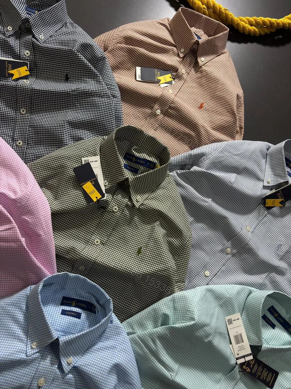 View 6 of FIRST COPY RALPH LAUREN STYLISH CASUAL COTTON SUMMER SHIRT