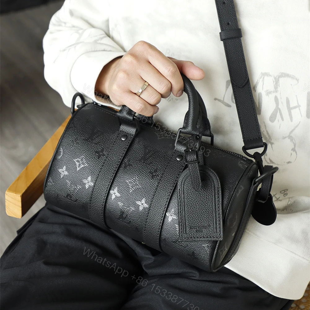 View 21 of 高仿LV*Keepall25系列M28369男士單肩包免檢版