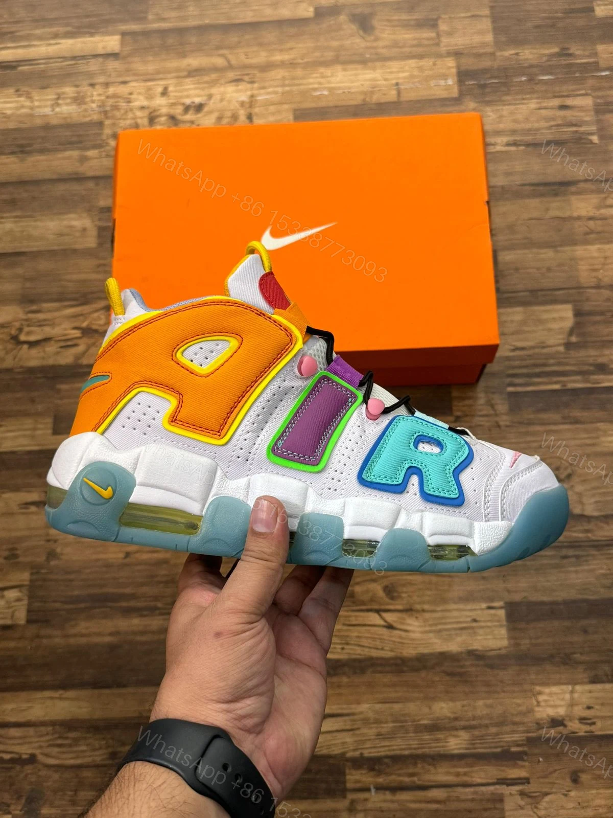 View 3 of First Copy Nike Air More Uptempo – Bold, Retro & Street-Ready