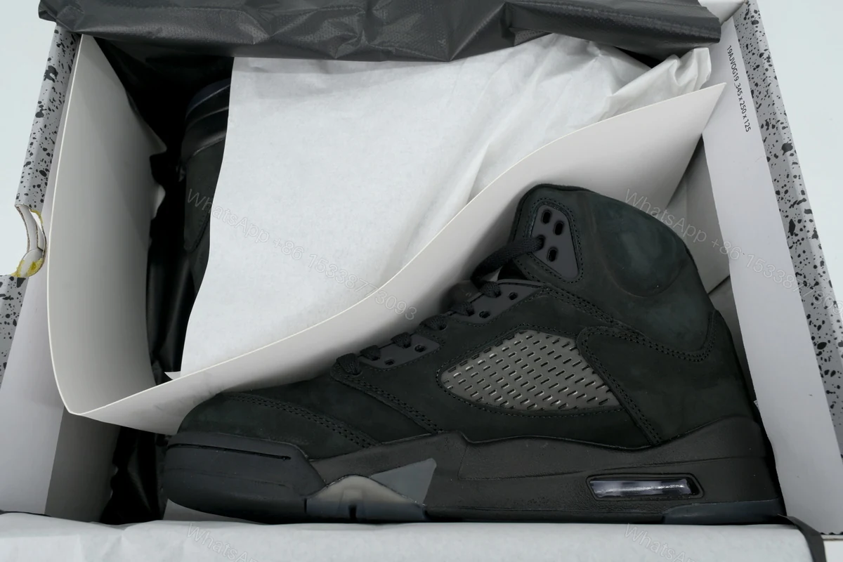 View 9 of Air Jordan 5 Retro Black Cat FZ2239-001