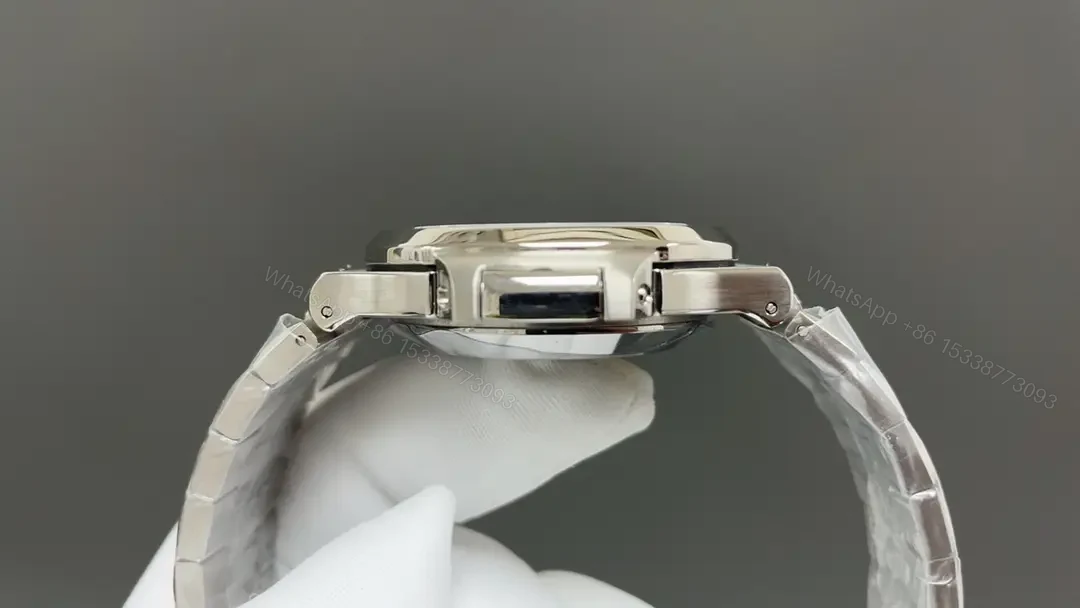 View 5 of Patek Super Clone Nautilus 5726/1A Grey Dial Steel Bracelet Premium 40MM PATEK-NAUT5726-GRY40-V3