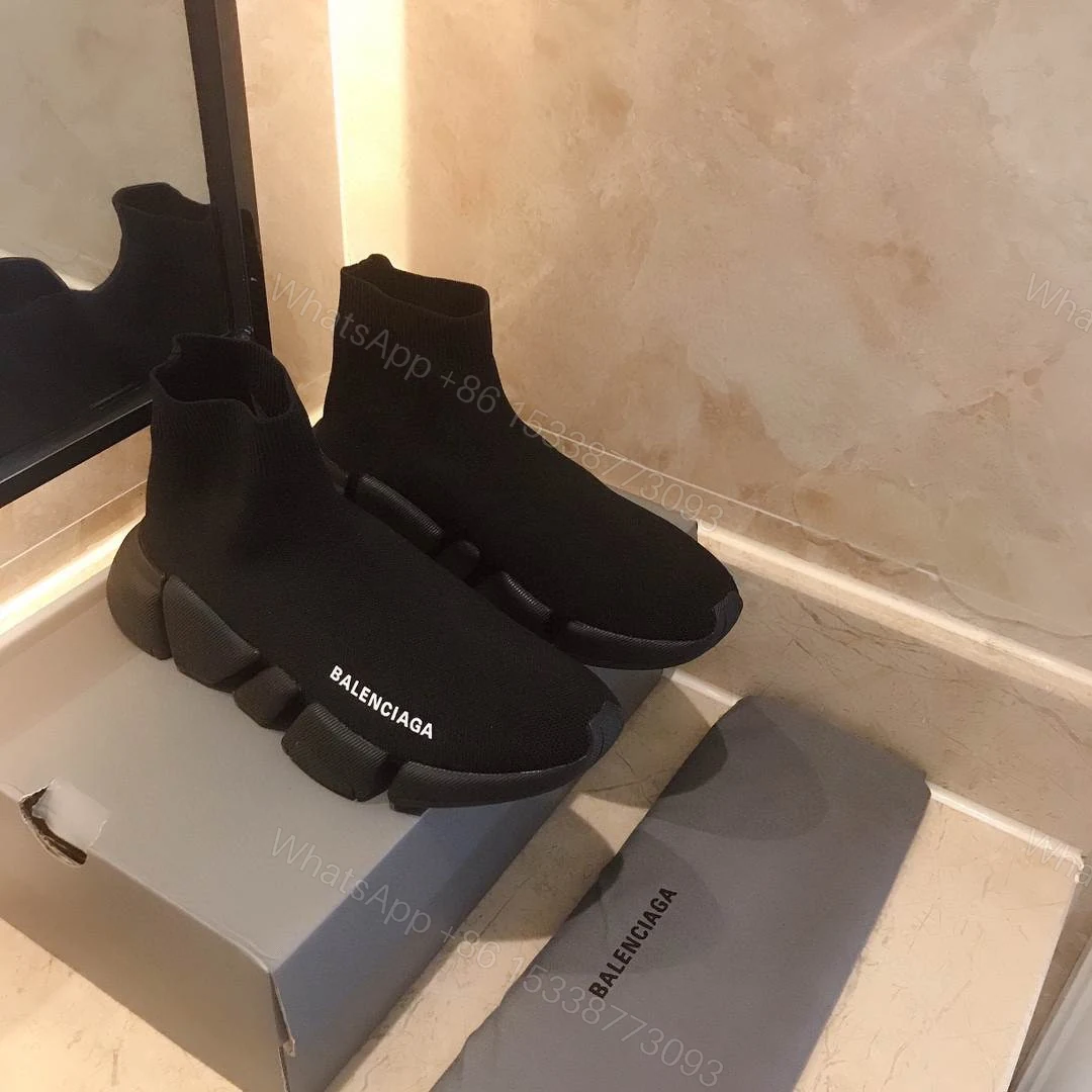 View 3 of BALENCIAGA SPEED 2020 TRAINER TRIPLE BLACK – BB52