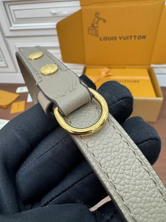 View 4 of Chic Monogram Handbag with Chain â€“ Everyday Luxury Bag
