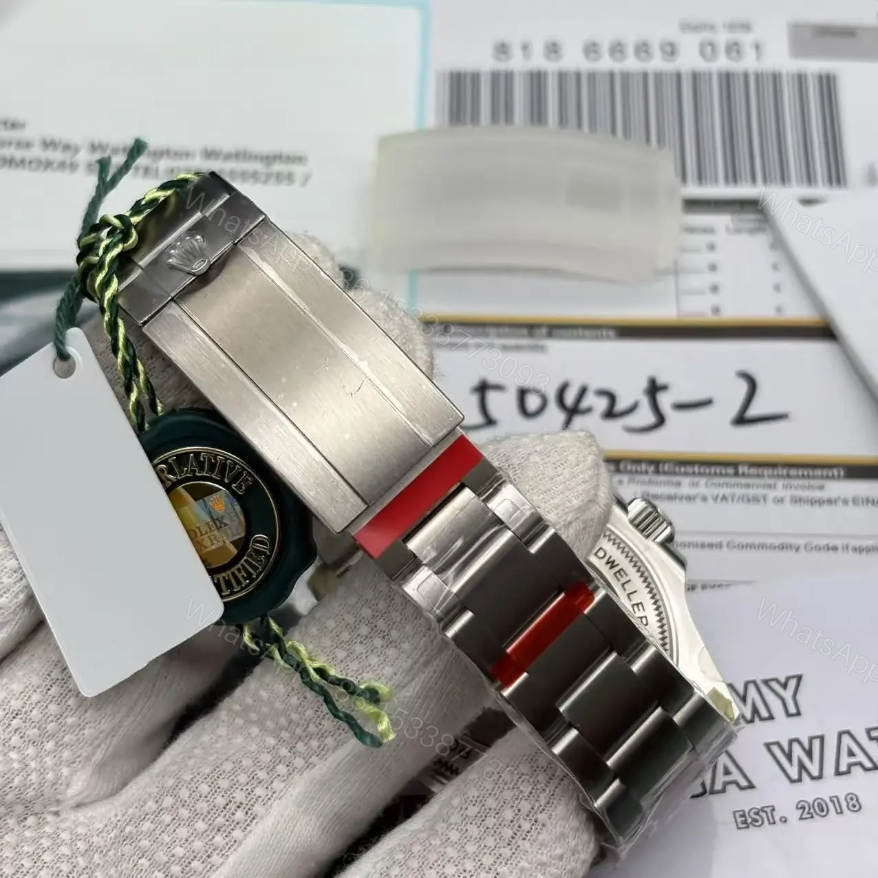 View 7 of Rolex Deepsea Swiss Clone – Silver/Dark Blue