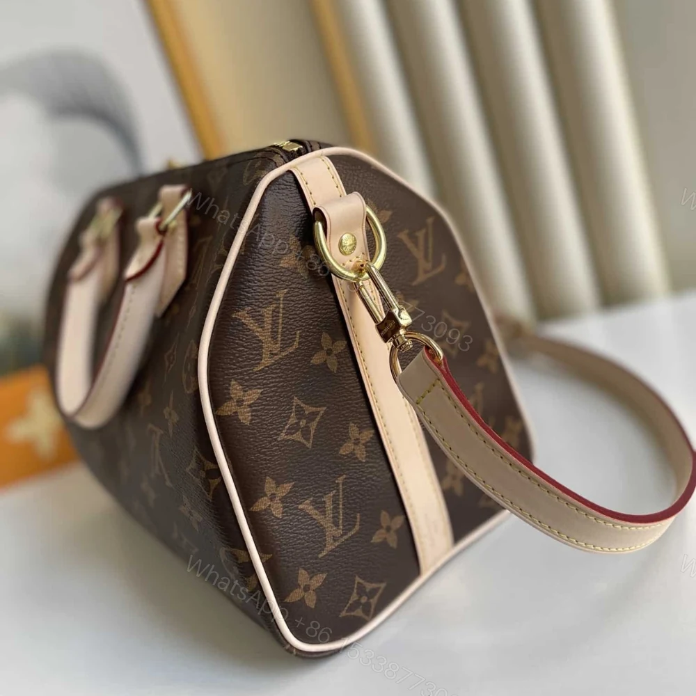 View 3 of Louis Vuitton Speedy Bandoulière 25 Brown 25Cm M41113