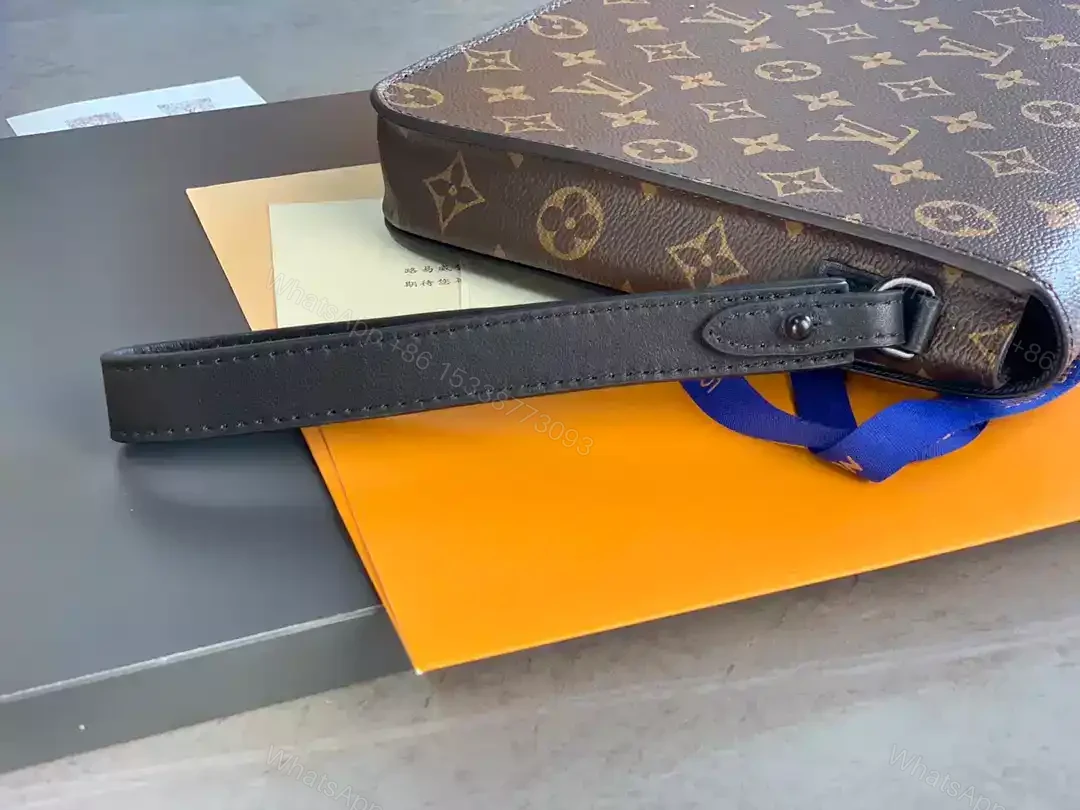View 6 of LOUIS VUITTON S LOCK A4 POUCH – LBV421