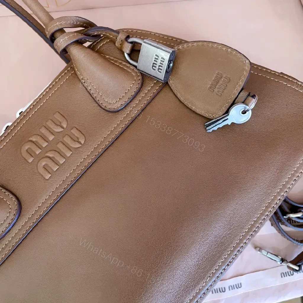 View 10 of Caramel Leather Satchel: Structured, Minimal Branding, All‐Day Essential