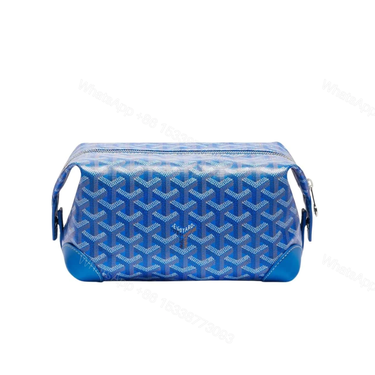 GOYARD BOWLING 25 TOILETRY BAG BLUE 23CM BOWLIN025TY10CL10P — view 1