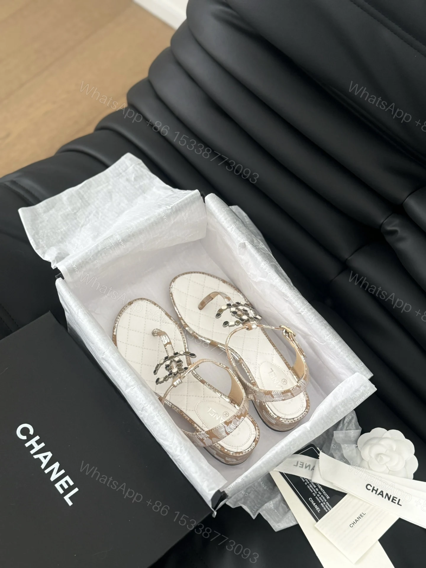 View 2 of Chanel Women’s Sandals 571