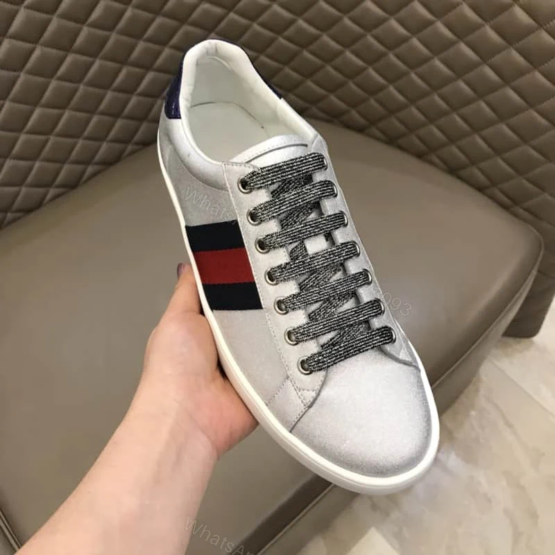 View 7 of GUCCI ACE SLIVER SNEAKER – GC39