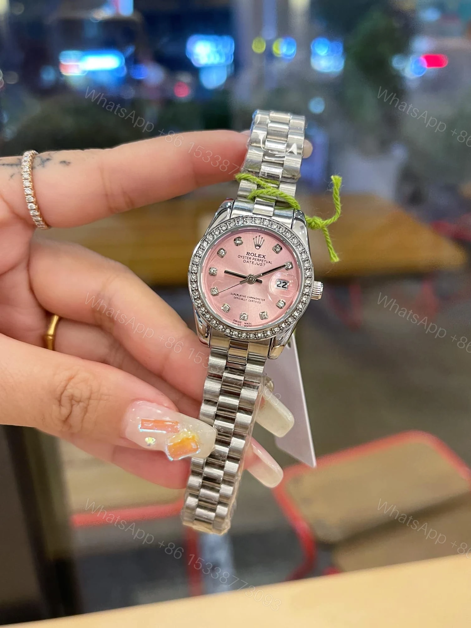 View 4 of Rolex Lady Datejust 28 Silver Jubilee Diamond Dial In Pink 28Mm