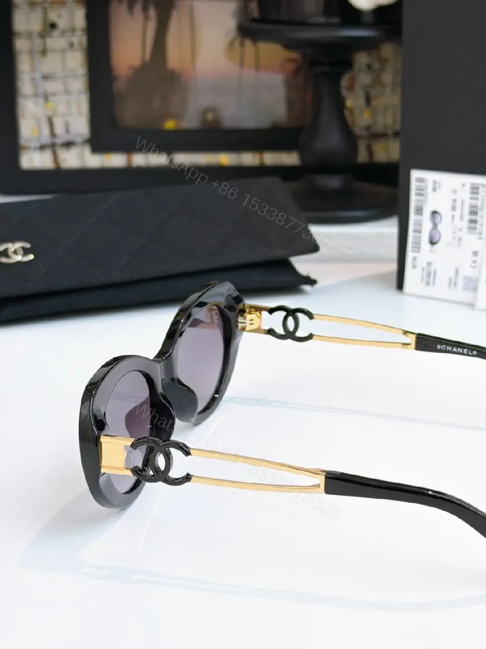 View 8 of Chic Cat-Eye Sunglasses with Premium Polarized Lenses