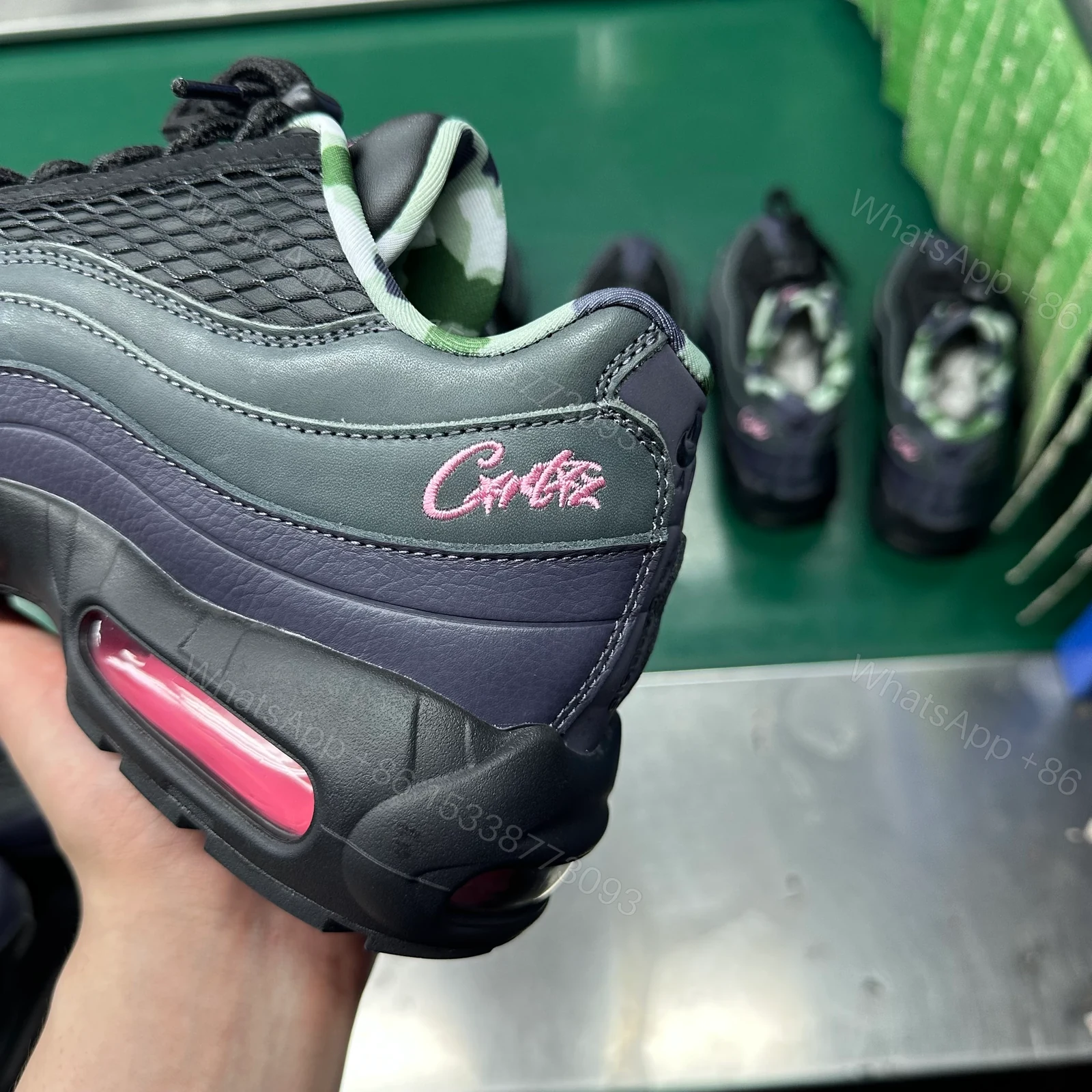 View 4 of Nike Air Max 95 SP Corteiz Pink Beam