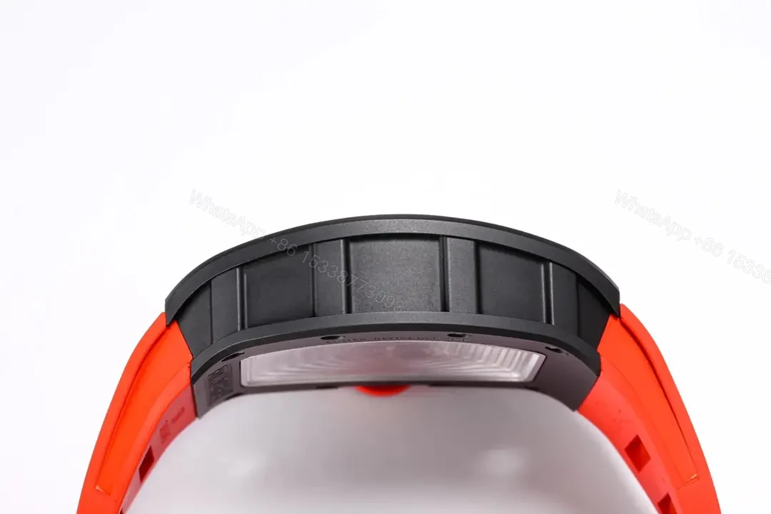 View 4 of APS Factory BBR Richard Mille RM055 Red Rubber Strap