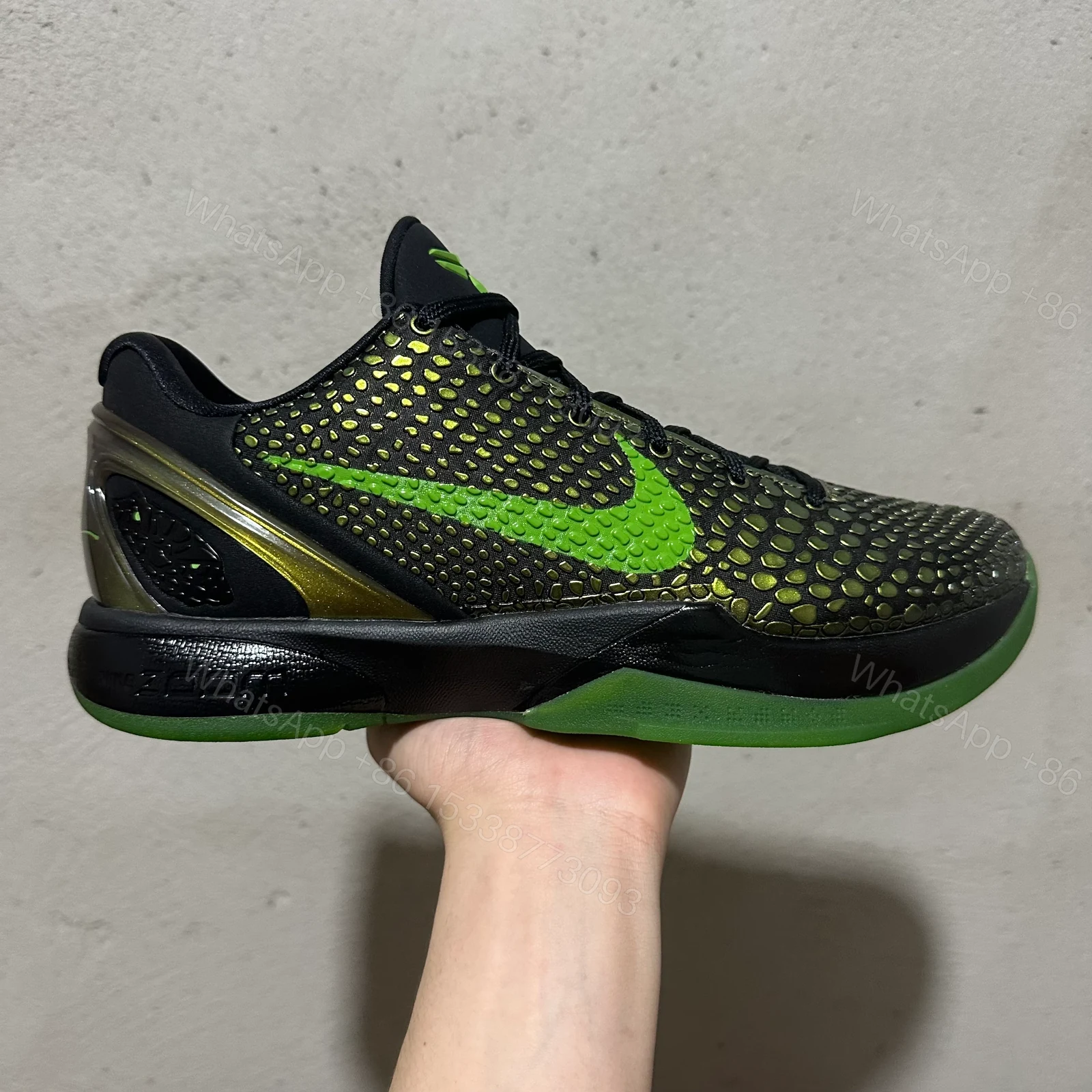 Nike Kobe 6 Supreme Rice — view 1