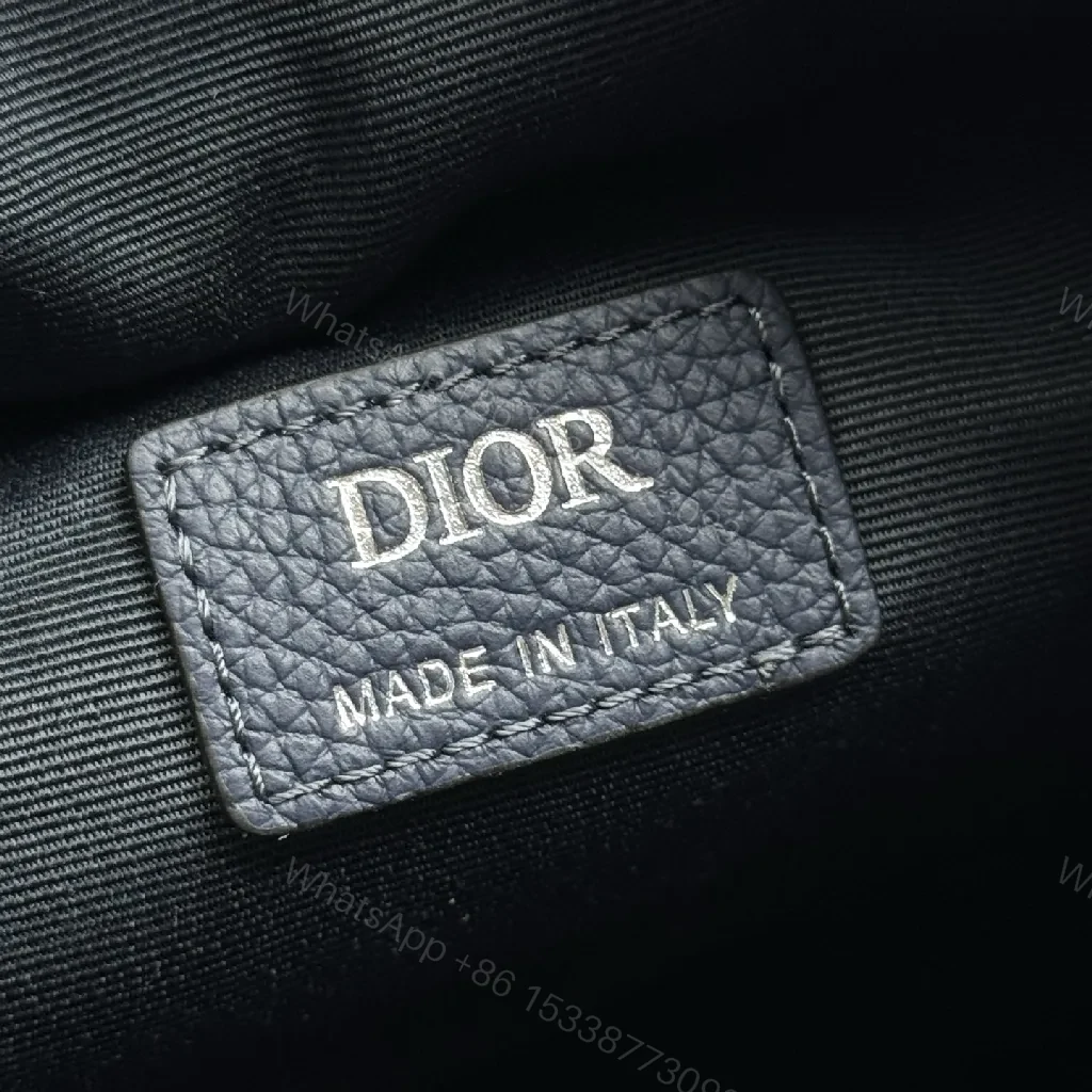 View 8 of Navy Faux-Leather Backpack: Monogram Luxe, Day-to-Night