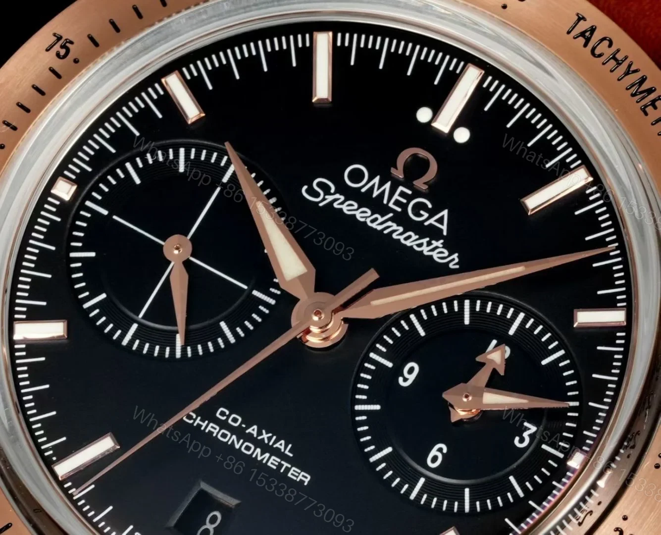 View 4 of Omega Speedmaster 57 Co-Axial Stainless Steel Red Gold Black Dial 331.22.42.51.01.001