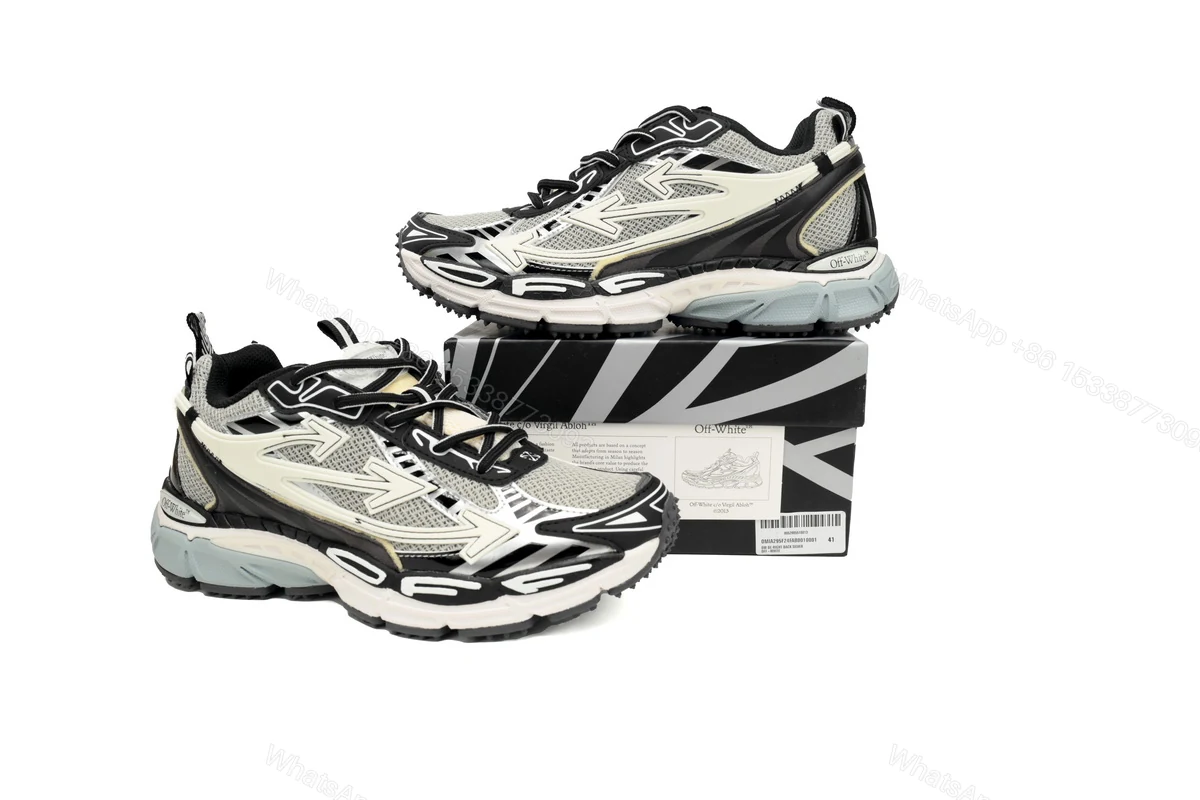 OFF-WHITE Out Of Blue Silver white OIIA295F24 FAB00 10001 — view 2