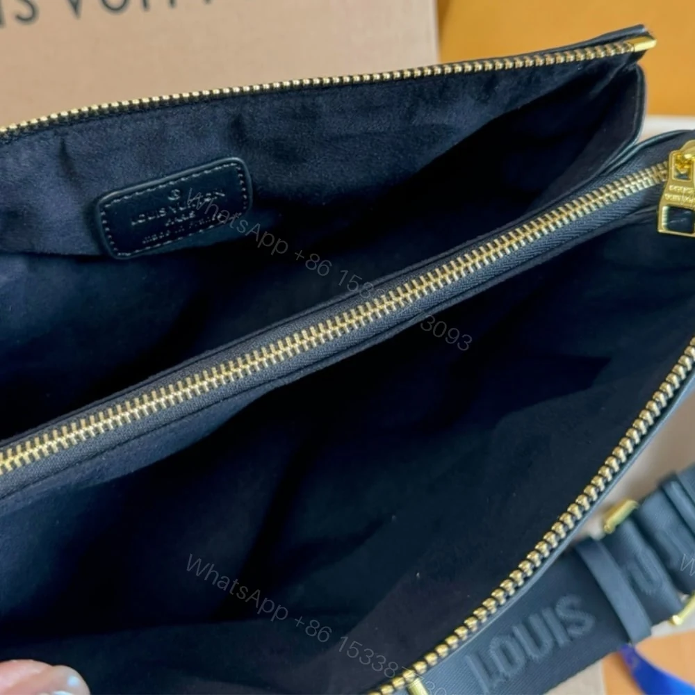 View 6 of Louis Vuitton Coussin PM Bag Navy Blue 27Cm M21353