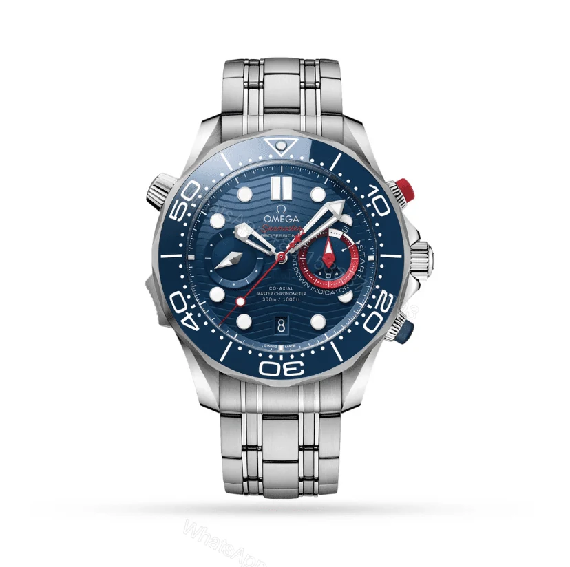 Replica Omega Seamaster Diver Chronograph 44mm – Replica (Ref: O21030445103002) — view 1